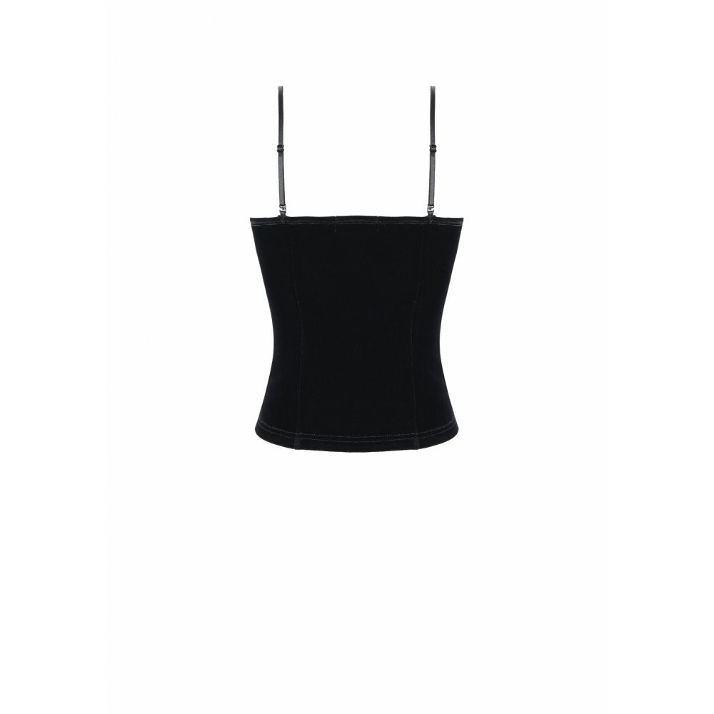 Dark in Love Widow’s Web Corset Cami Top