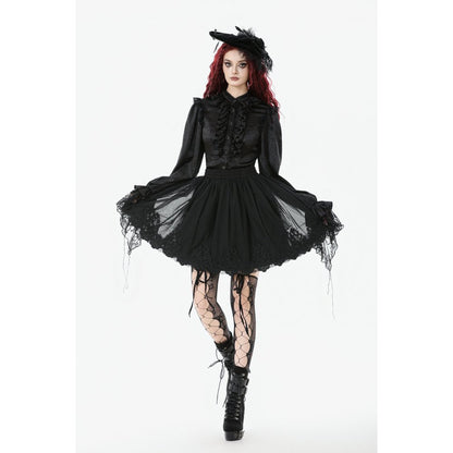 Gothic lolita fashion skirt