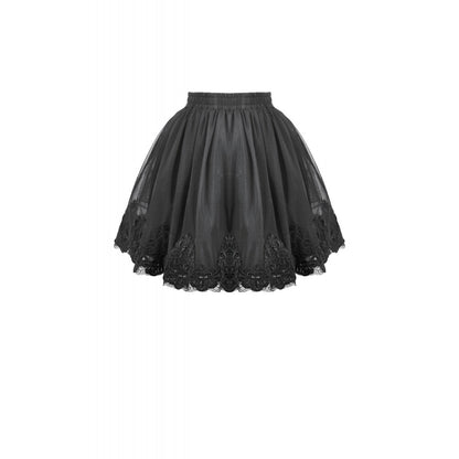 Petticoat styling with boots and corset