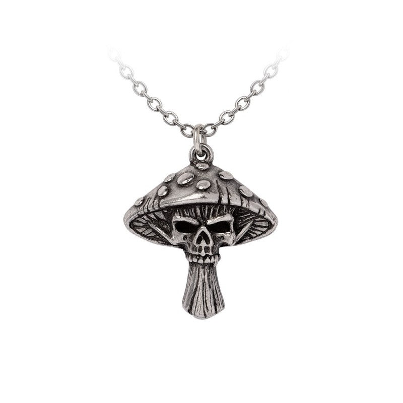 Alchemy Gothic Death Cap Necklace