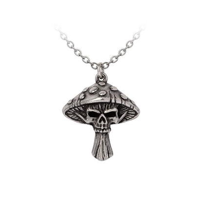 Alchemy Gothic Death Cap Necklace