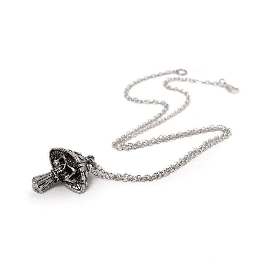 Alchemy Gothic Death Cap Necklace