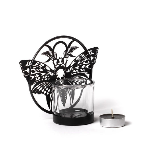 Alchemy Gothic Death’s Head Moth Tealight Holder
