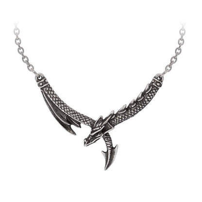 Alchemy Gothic Dragon's Lure Shadow Wrist Chain Dragon Bracelet Gothic Pewter Fantasy Jewellery