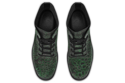 Gothic dragon skin boots by ANTIBrand