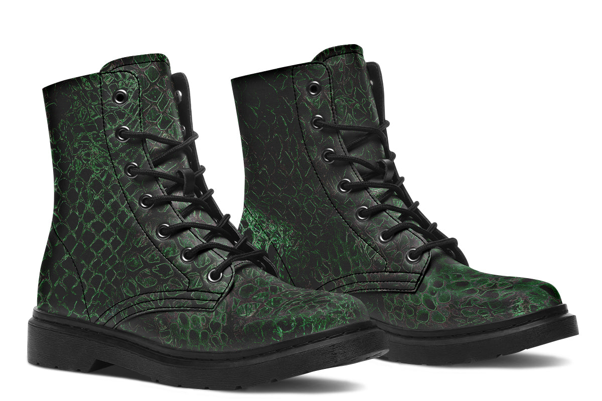 Gothic dragon skin boots by ANTIBrand