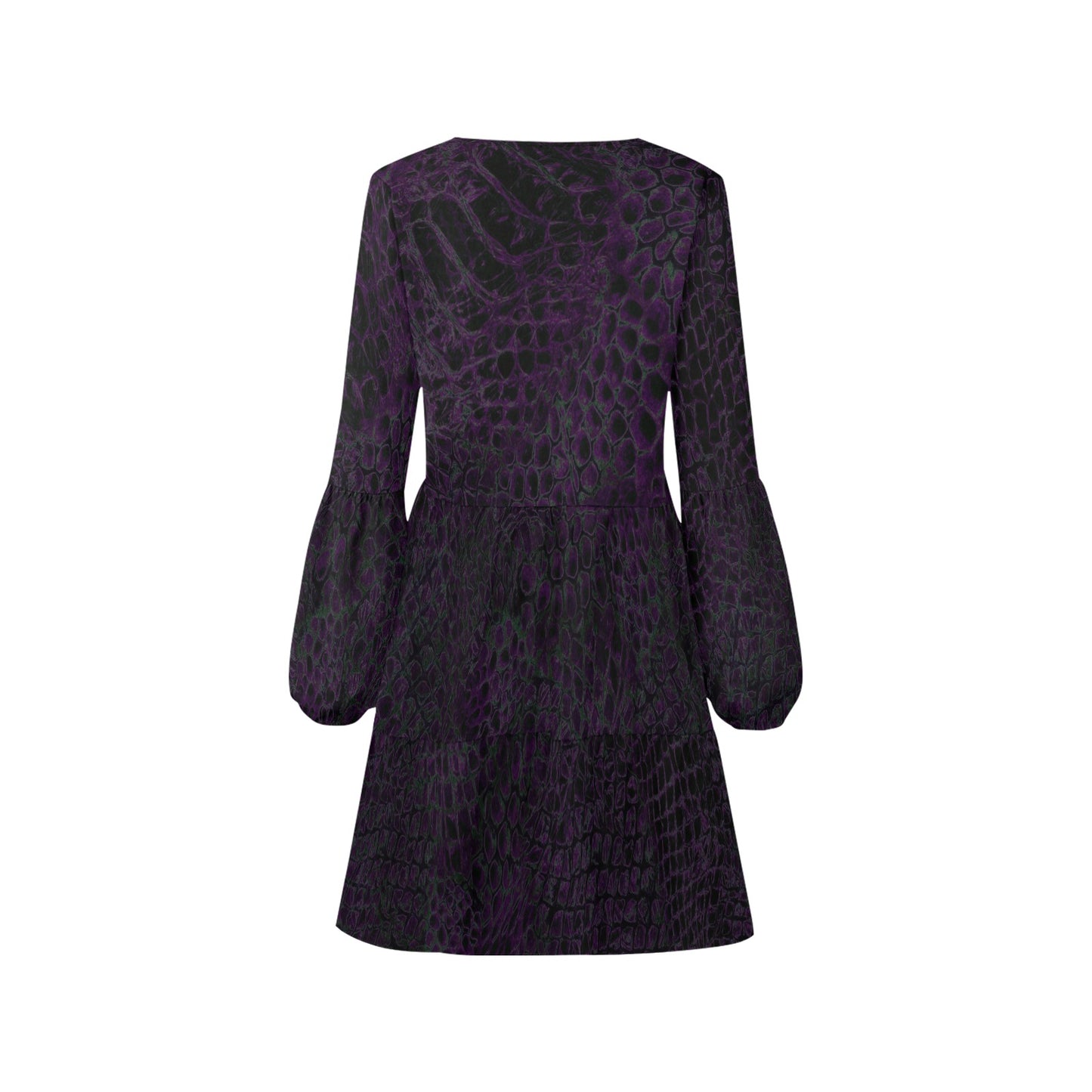 ANTIBrand Hydra Skin Tiered Dress