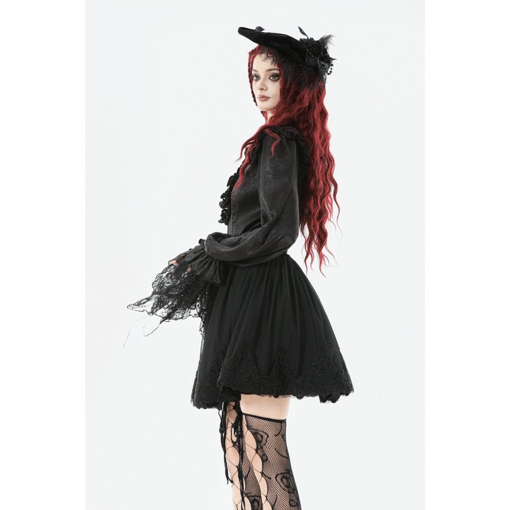 Petticoat worn as outerwear