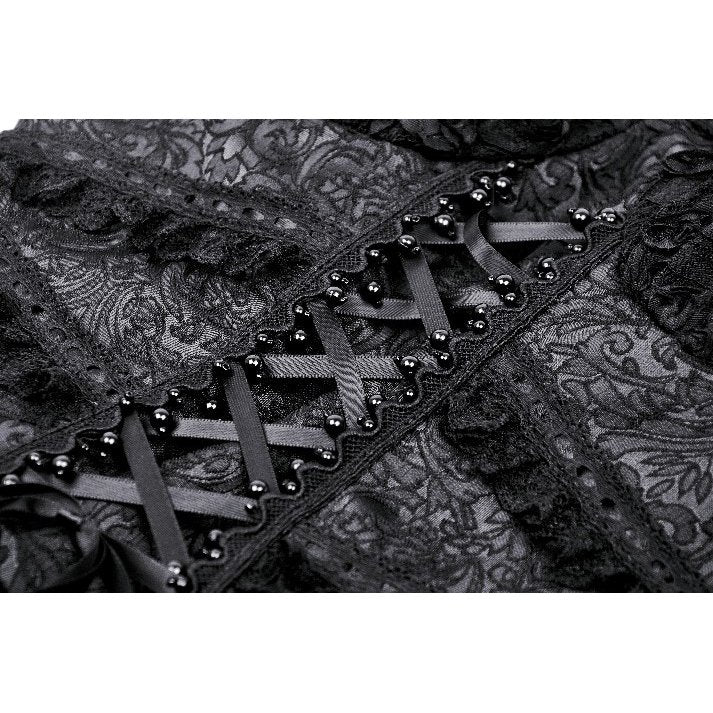 Dark in Love Tullia Frilly Mini Dress - Kate's Clothing