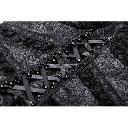 Dark in Love Tullia Frilly Mini Dress - Kate's Clothing