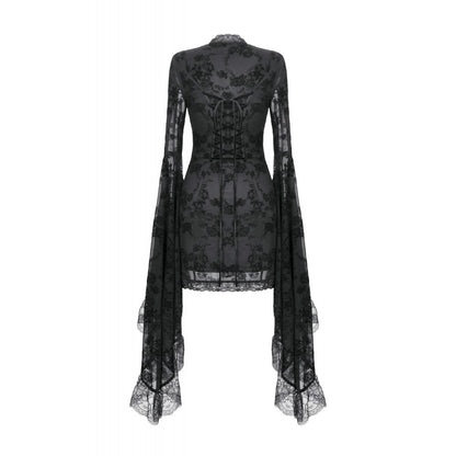 Dark In Love Minerva Bell Sleeve Lace Dress