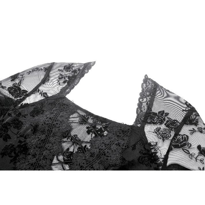 Dark In Love Minerva Bell Sleeve Lace Dress