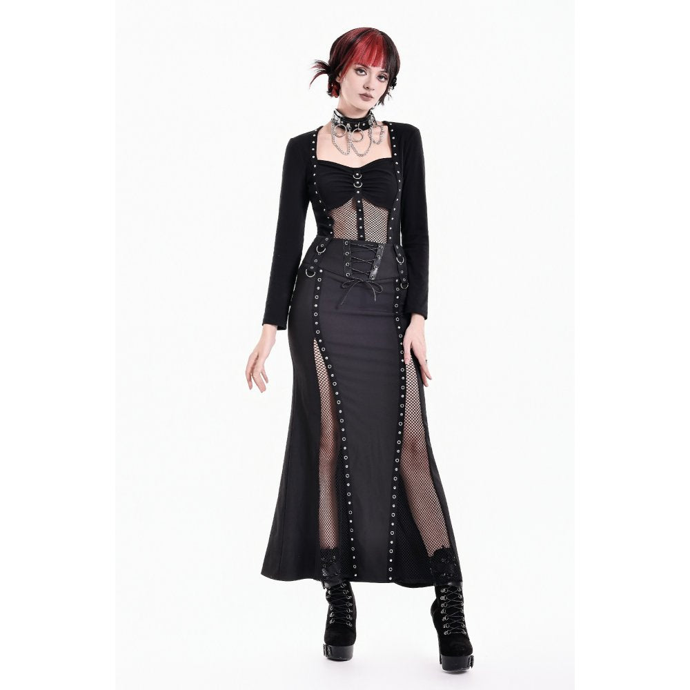 Dark in Love Iron Siren Mermaid Skirt