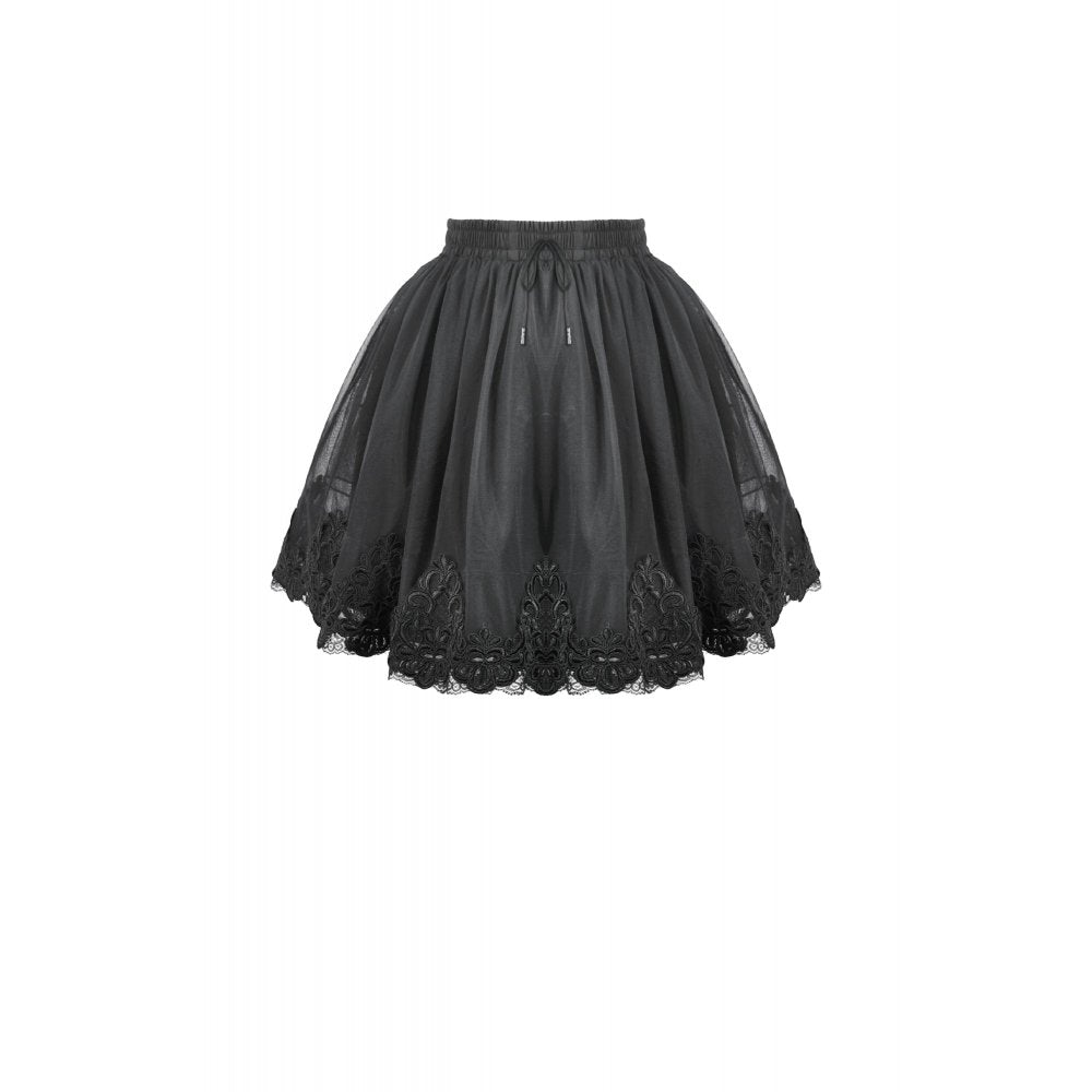 Soft tulle fabric texture zoom