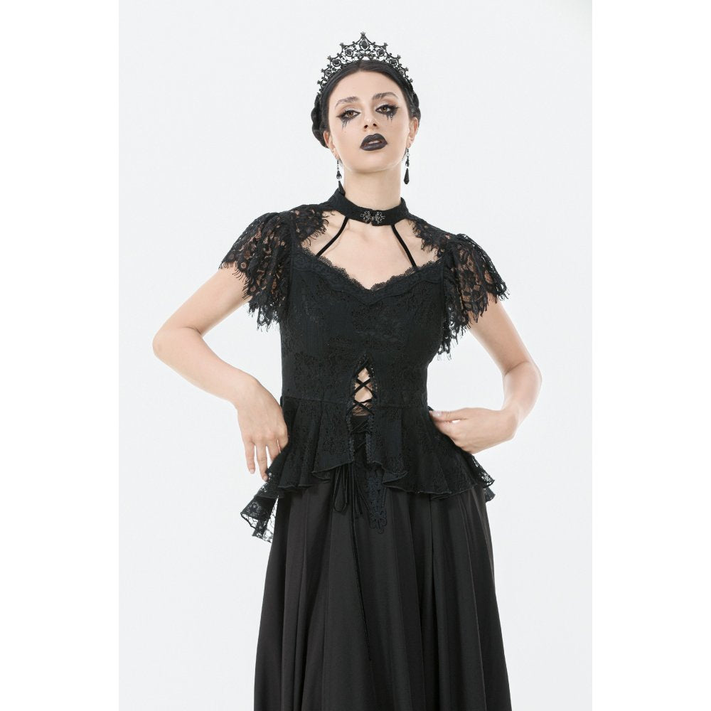 Dark in Love Ophelia Lace Corset Top