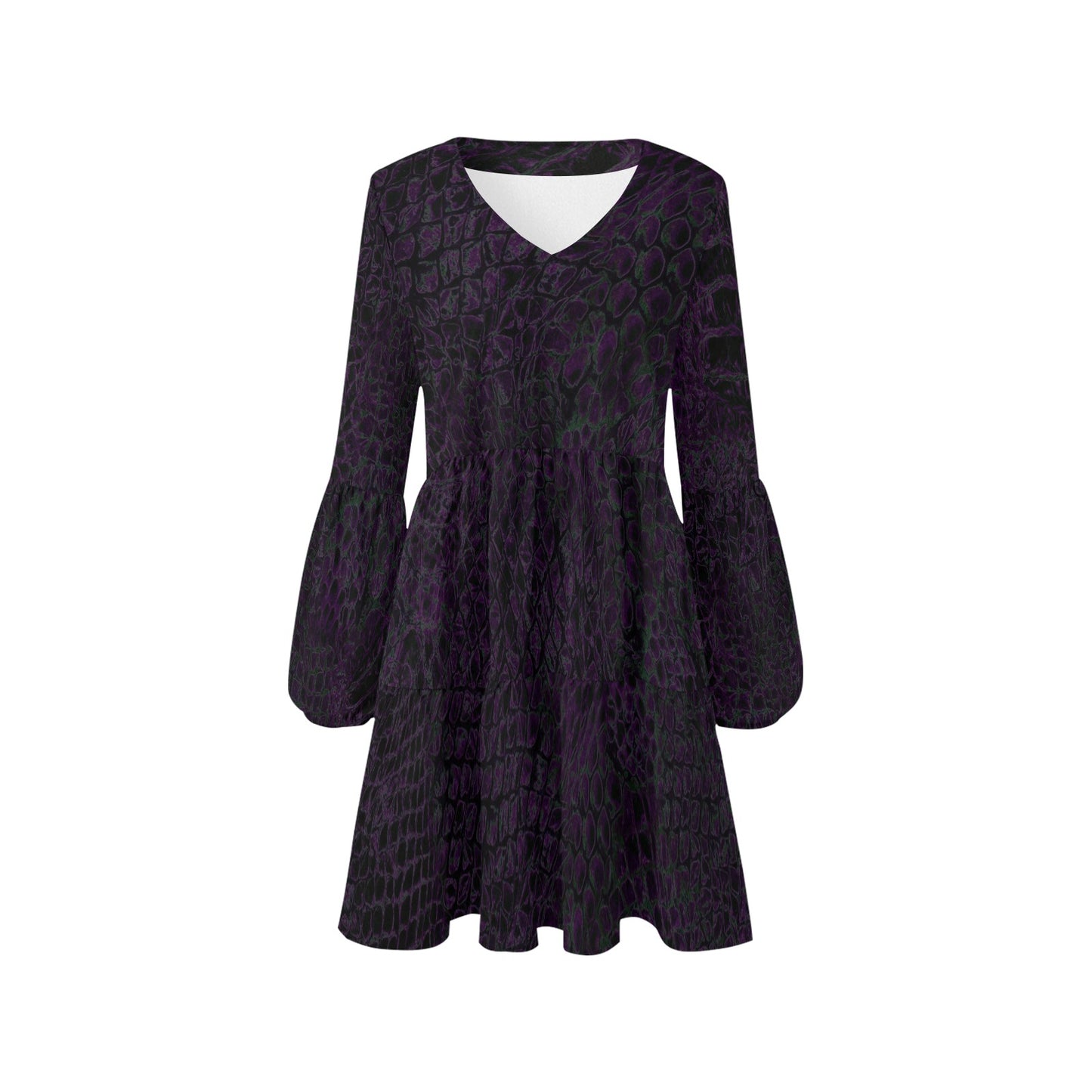ANTIBrand Hydra Skin Tiered Dress