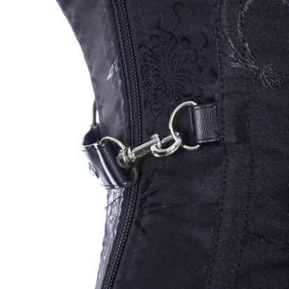 Vixxsin Ebony 2 Piece Corset
