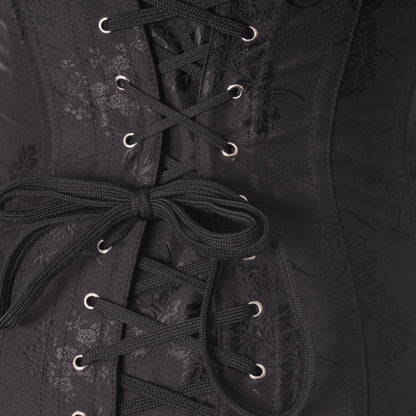 Vixxsin Ebony 2 Piece Corset