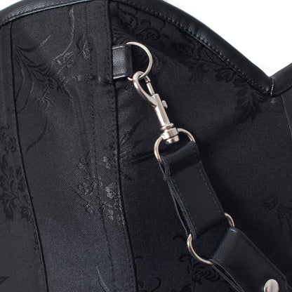 Vixxsin Ebony 2 Piece Corset