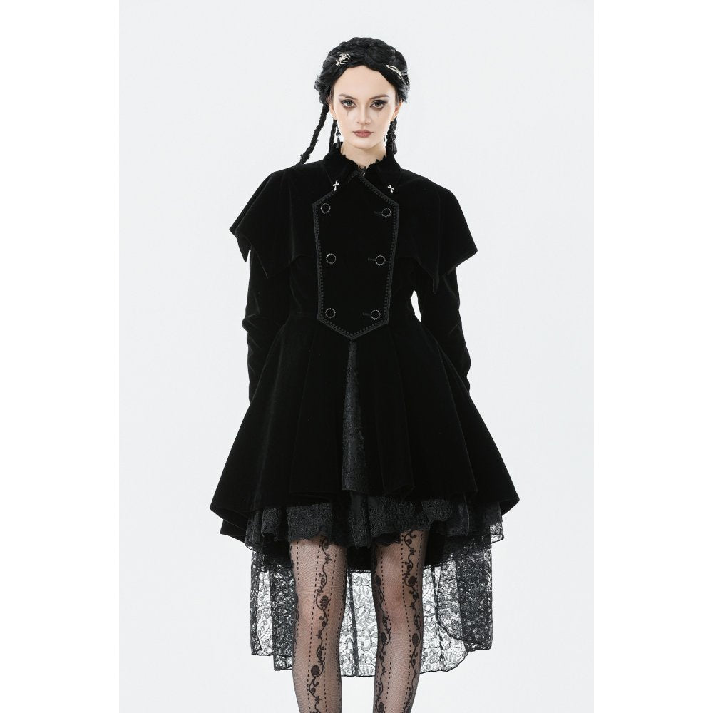 Dark in Love Lilith Officer Velvet Coat