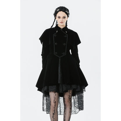 Dark in Love Lilith Officer Velvet Coat