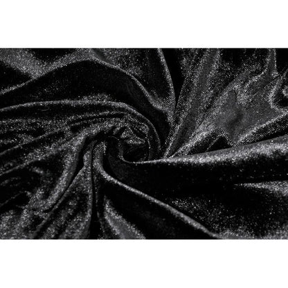 Dark in Love Gothic Velvet Mesh Patchwork Leggings