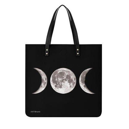 ANTIBrand Triple Moon Goddess coated canvas tote bag, front