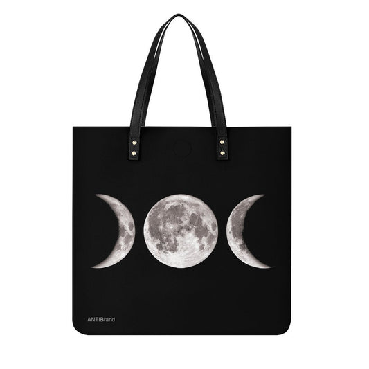 ANTIBrand Triple Moon Goddess coated canvas tote bag, front