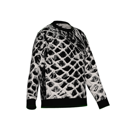 ANTIBrand Shedding Skin Snakeskin Effect Knitted Jumper