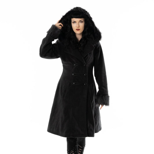 Poizen Industries Eirwen Coat – Black