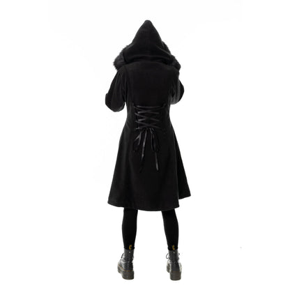 Poizen Industries Eirwen Coat – Black
