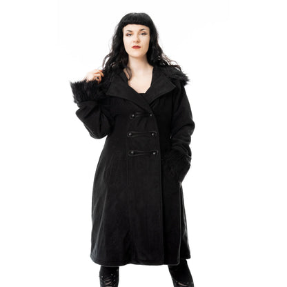 Poizen Industries Eirwen Coat – Black
