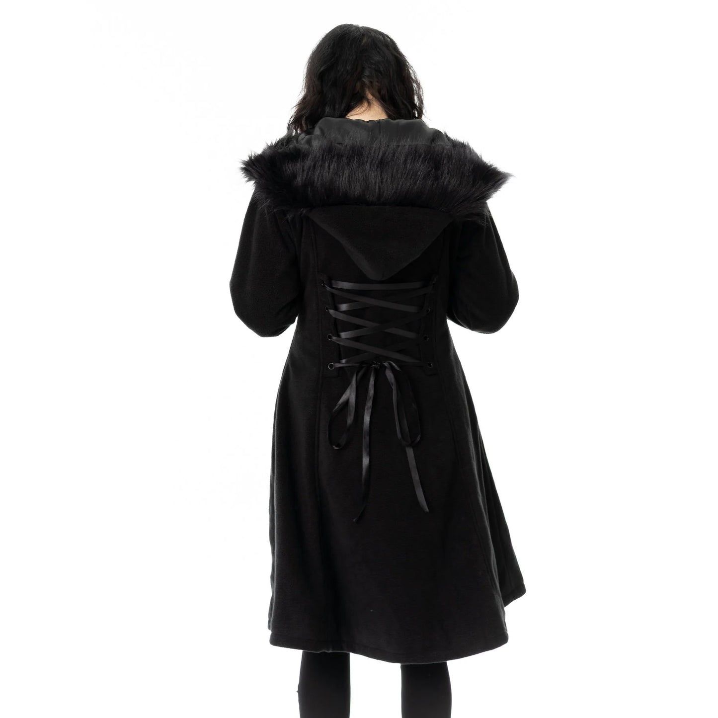 Poizen Industries Eirwen Coat – Black