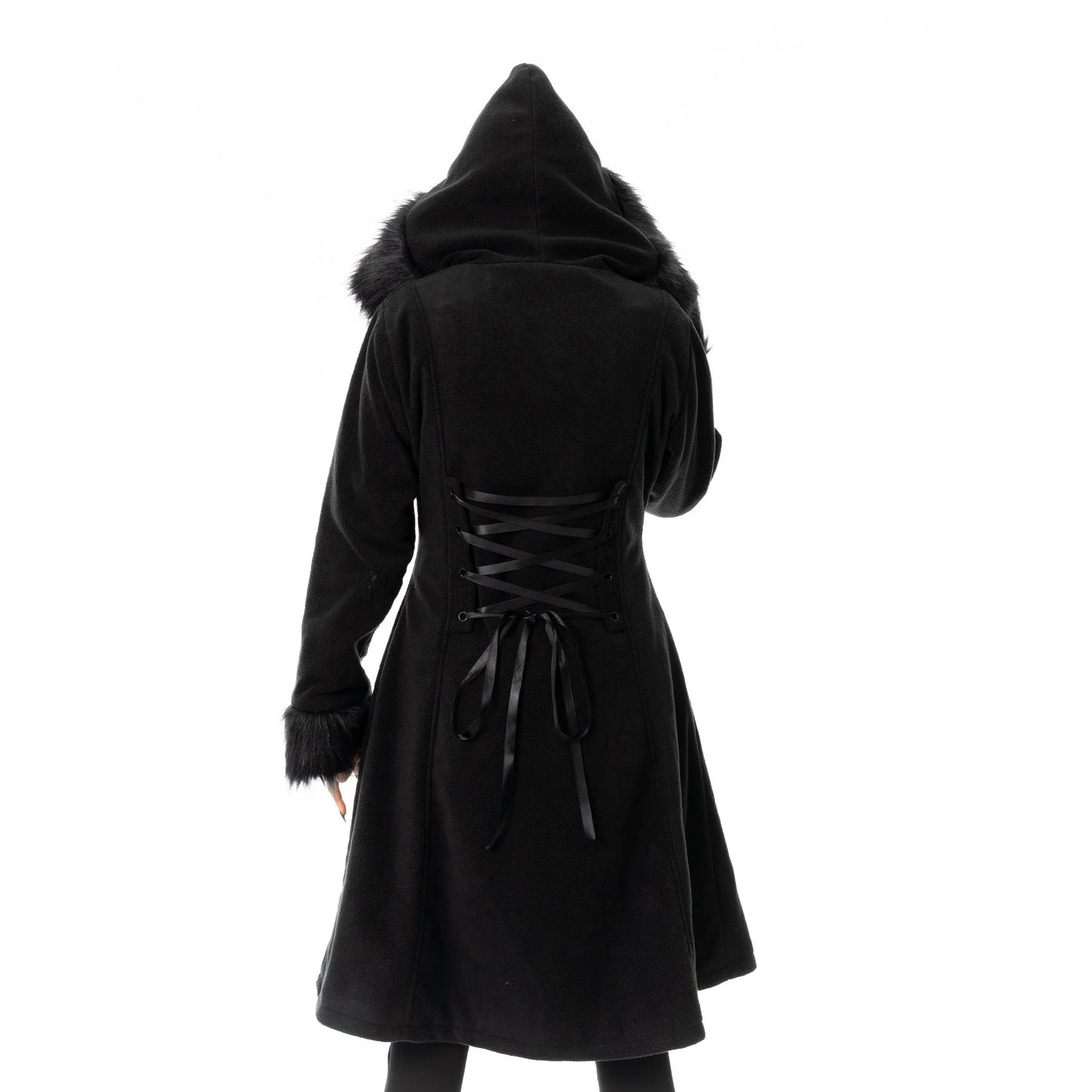 Poizen Industries Eirwen Coat – Black