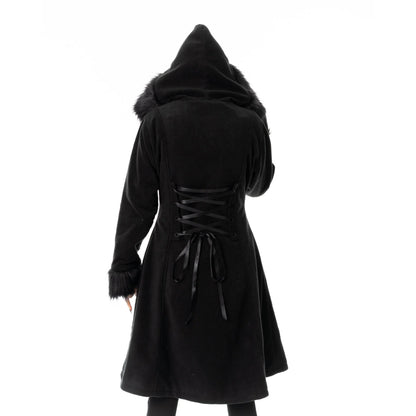 Poizen Industries Eirwen Coat – Black