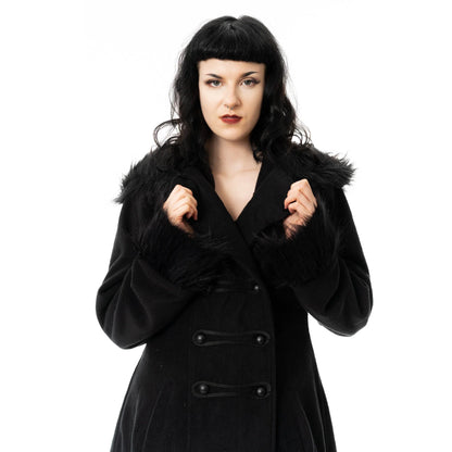 Poizen Industries Eirwen Coat – Black