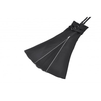 Dark in Love Lace-Up Layered Goth Convertible Flare Trousers with Mini Skirt