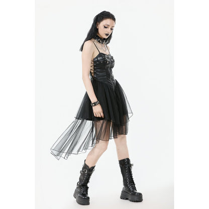 Dark in Love Isolde Buckled Corset Dress