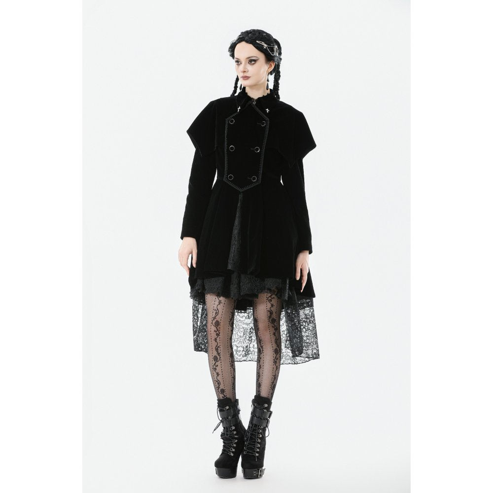 Dark in Love Lilith Officer Velvet Coat