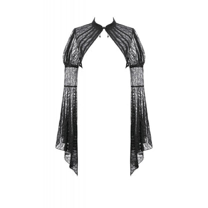Dark in Love Elara Gothic Versatile Lace Shoulder Cape