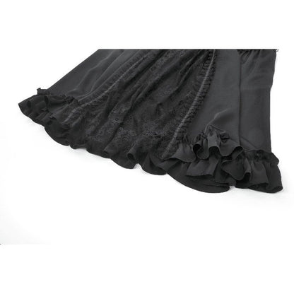 Dark in Love Belladonna Floor-Length Goth Skirt