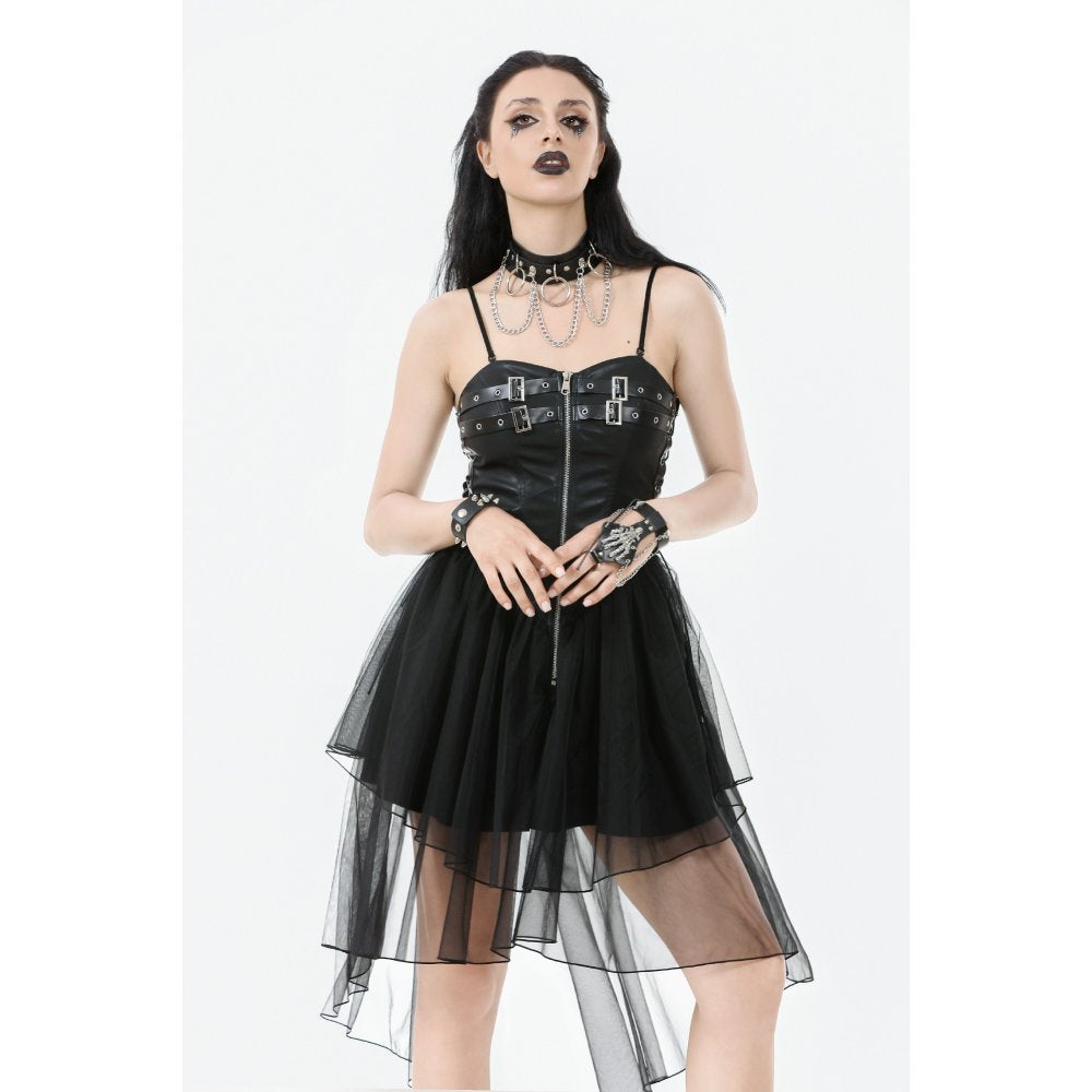 Dark in Love Isolde Buckled Corset Dress