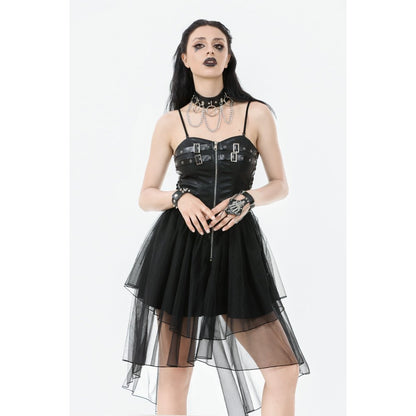 Dark in Love Isolde Buckled Corset Dress