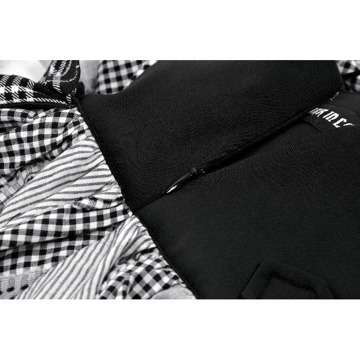 Dark in Love Morrigan Punk Patchwork Skirt