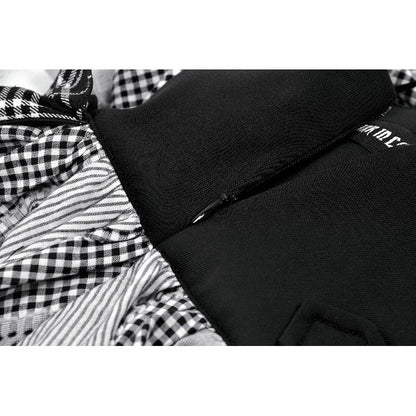 Dark in Love Morrigan Punk Patchwork Skirt