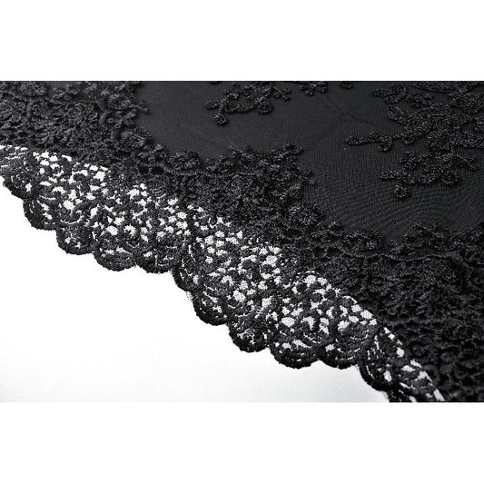 Dark in Love Axelle Lacey Telescopic Umbrella - Kate's Clothing