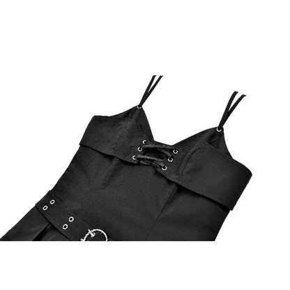 Dark in Love Crypt Rebel Pleated Dress