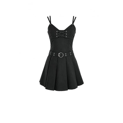 Dark in Love Crypt Rebel Pleated Dress