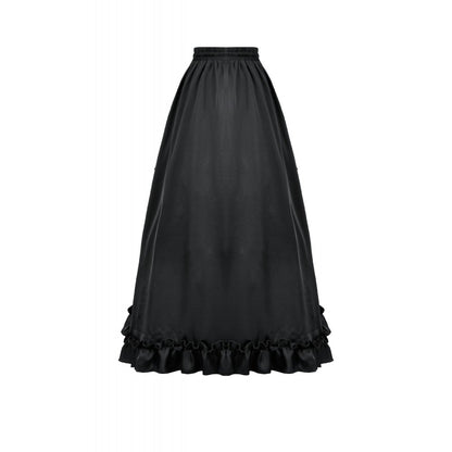 Dark in Love Belladonna Floor-Length Goth Skirt