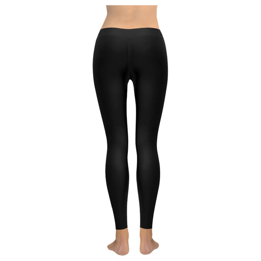 ANTIBrand Night Sigil full-length black leggings with bat motif